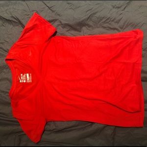 Nike Dri- Fit Navy Red Size Small